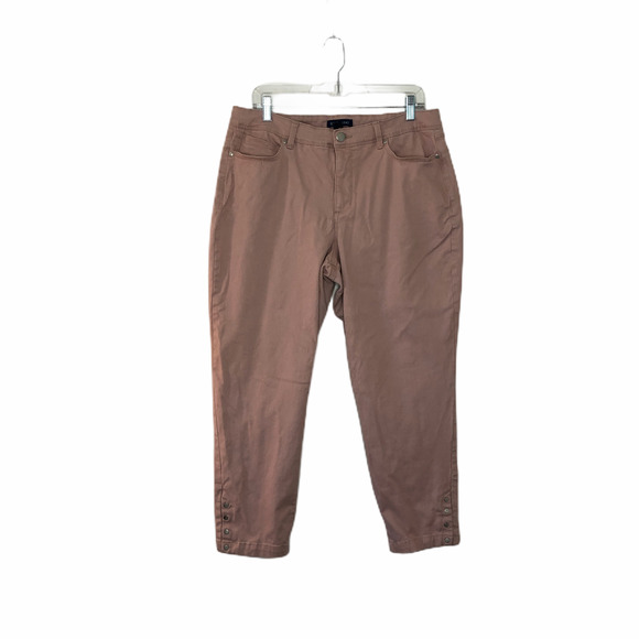 Bandolino Lisbeth Crop Pants Size 14 - Picture 1 of 8